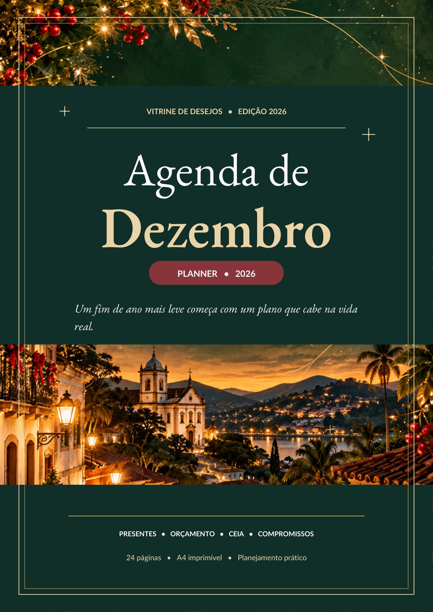 Capa da Agenda de Dezembro 2026